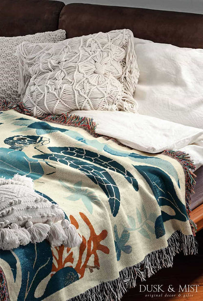 Ocean Journey Woven Throw