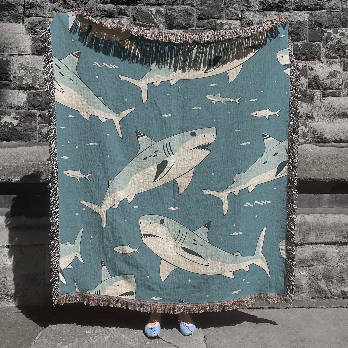 Great White Shark Throw